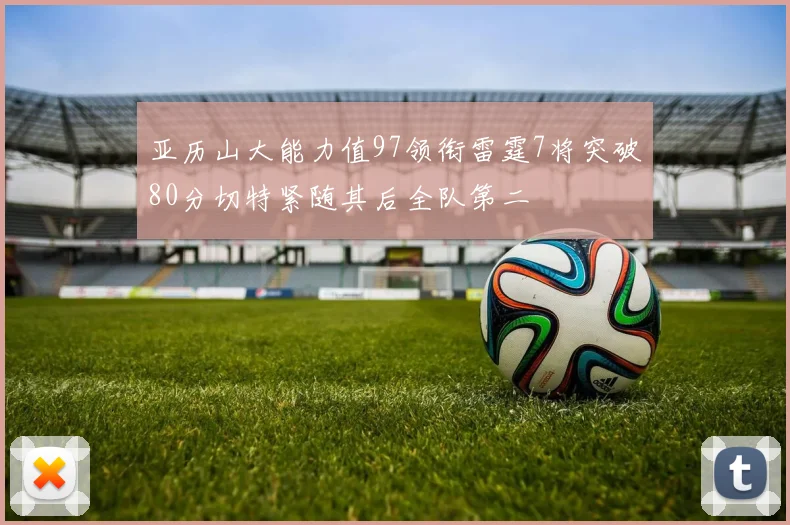 亚历山大能力值97领衔雷霆7将突破80分切特紧随其后全队第二